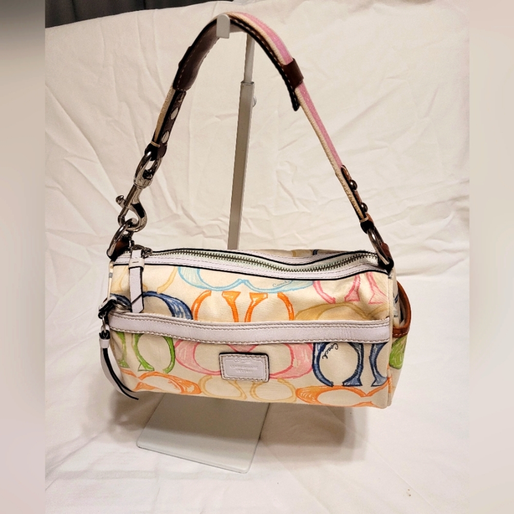 Coach Hampton Multicolored Vintage Since 1941 Handbag